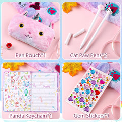 DHQH Cat Diary notebook has 160 lined pages for plans and memories