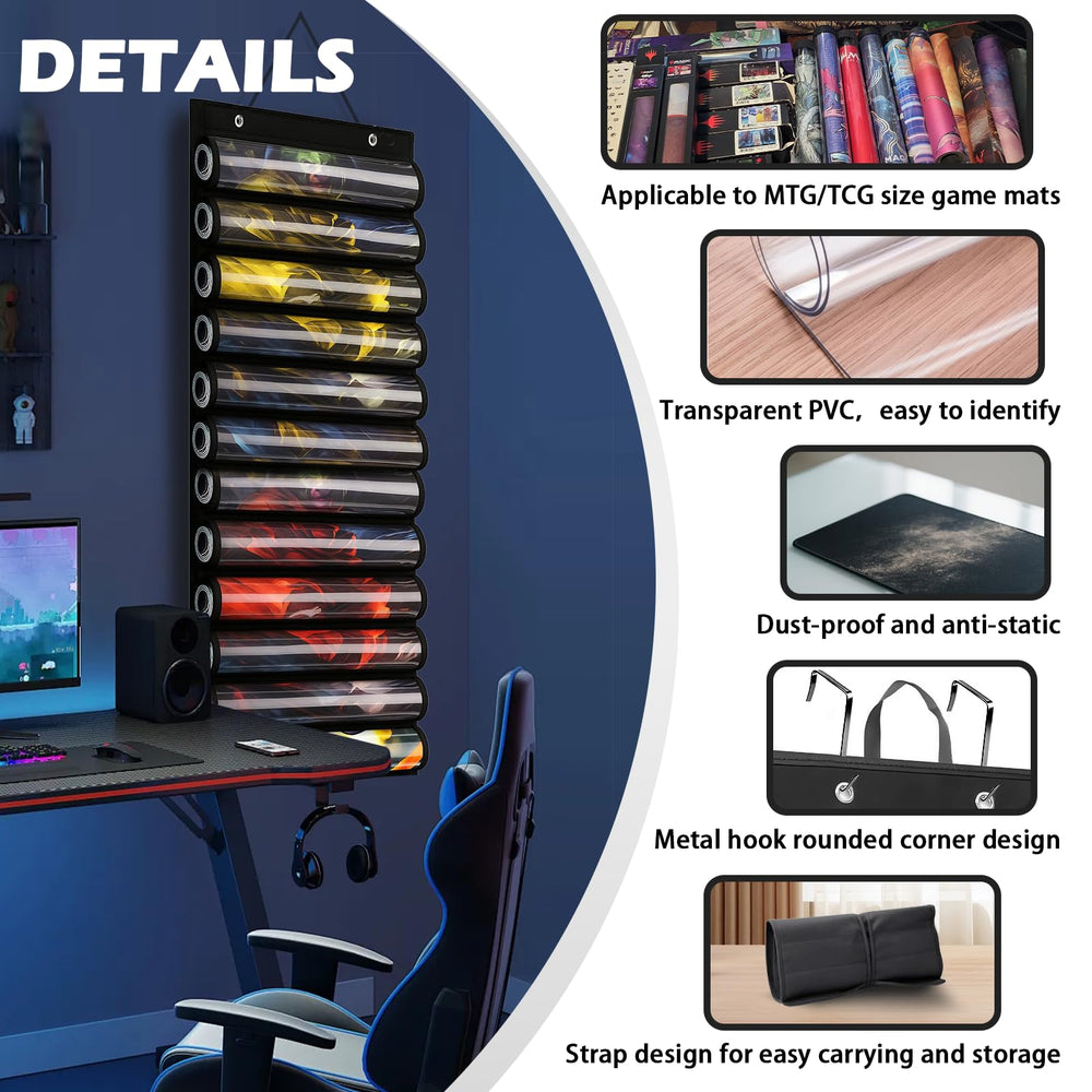 DHRRDE Playmat Tube oxford fabric keeps light, durable protection.