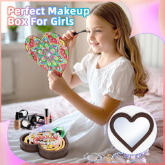Diakud diamond painting kit for kids—bright gems and delightful shapes.
