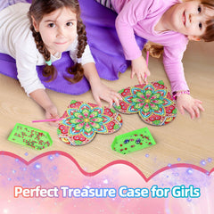 Diakud storage jewelry box with gems—organize cosmetics and favors.