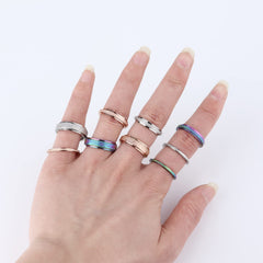 Diamday gift-ready fidget ring suitable for birthdays and anniversaries