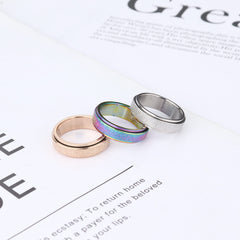 Diamday rose gold fidget ring packaging visual for gifting