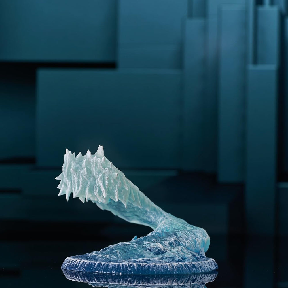 Iceman ice-slide diorama base shown with the figure for frosty action setup.