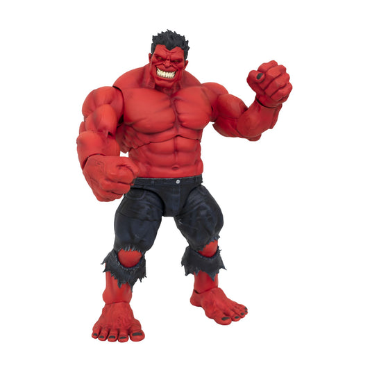 Diamond Select Toys Marvel Select Red Hulk new sculpt enhances display appeal
