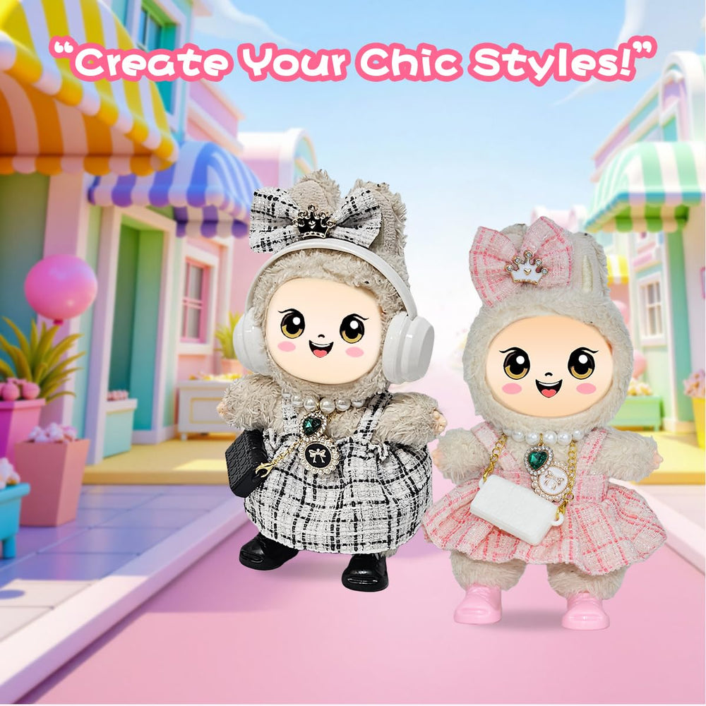 Diaomao 33-pack Labubu shoes to complete mini-looking outfits.
