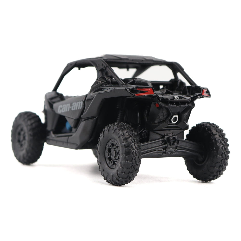 Diecast Masters Maverick X3 undercarriage and tire detail shows precision.