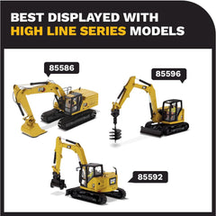 Diecast Masters CAT 301.7 CR hammer tool for realistic operation scenes.