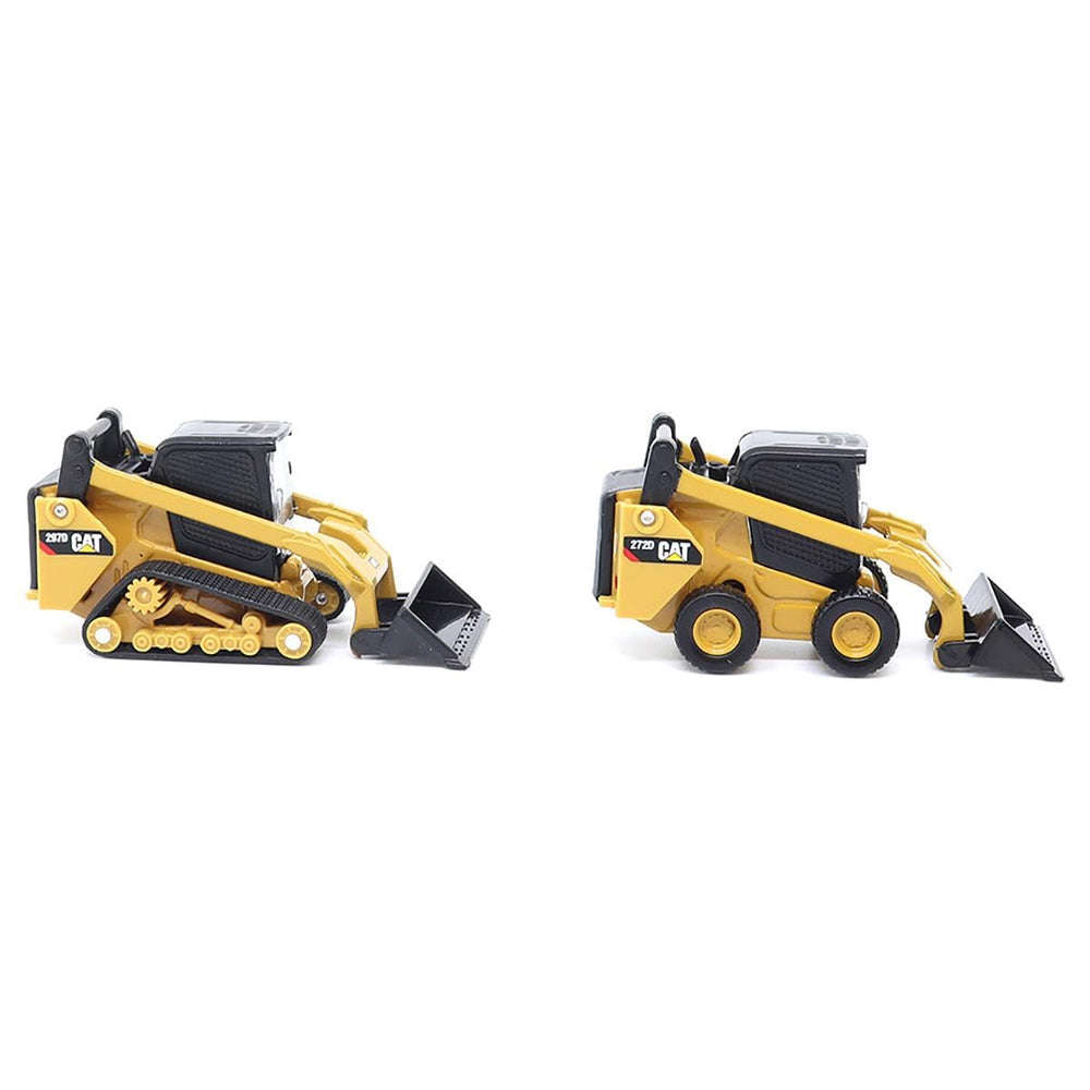 Diecast Masters Caterpillar 297D2 track detail highlighting miniature engineering.