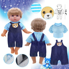 Digabi durable cloak for 12-inch dolls adds cozy layer