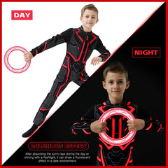 digi energy stripes evoke dynamic motion during playtime.