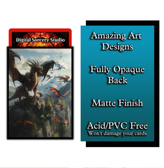 Digital Sorcery Studio 102-pack sleeves protect standard cards in double-sleeve setups