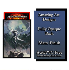 Digital Sorcery Studio Angel Horror Sleeves 66x91mm fit standard MTG cards and other games