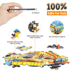 DIGOBAY family bonding puzzle activity promotes cooperative playtime