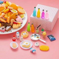 Diinokiy miniature drink bottles assortment for dollhouse playtime and display, adds colorful realism.
