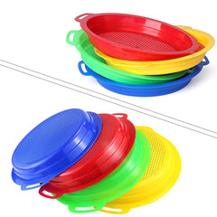 Dilabnba sand sifter engages kids in treasure hunts and sensory discovery.