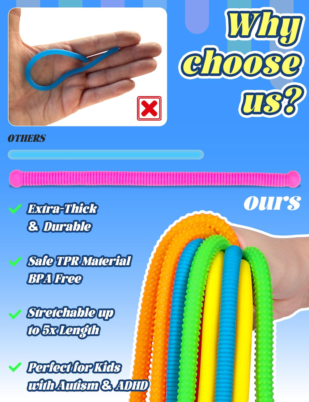 Diltik safe non-toxic TPR material ensures worry-free play
