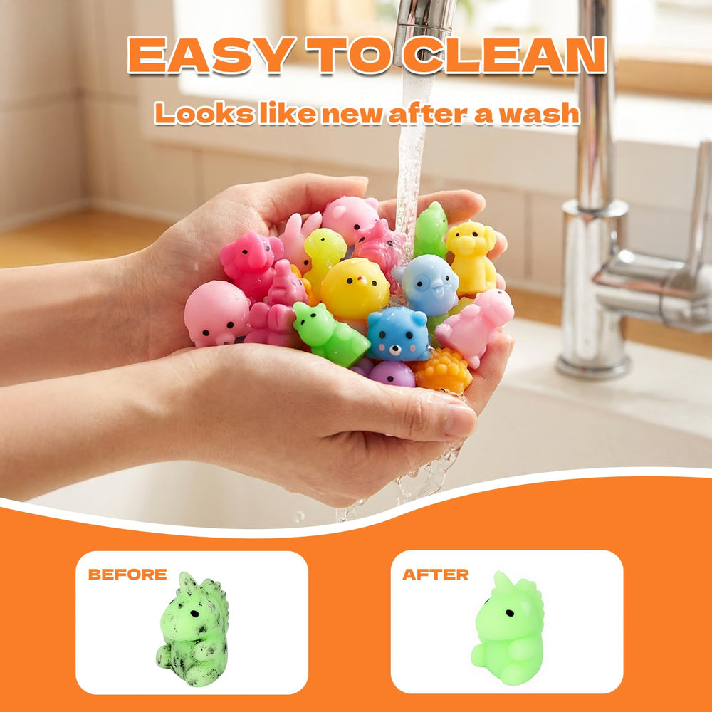 DIMATIMA mochi squishy animals for kids and adults to squeeze.