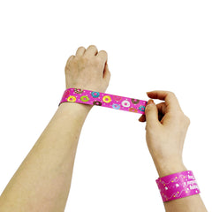 DimiGlobal valentine-bracelets-doughnuts-pattern: playful designs perfect as prizes.