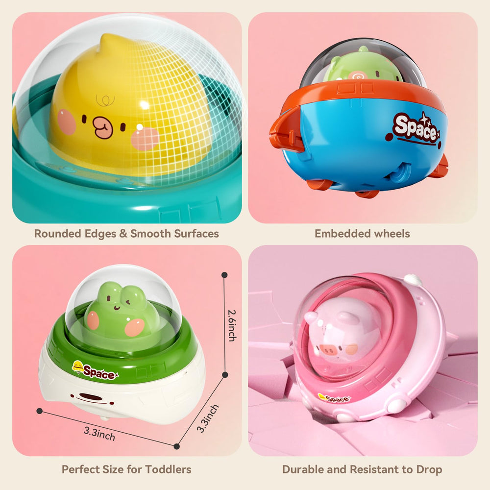 Dimoarch toddler push toy offers safe, easy-to-grip design