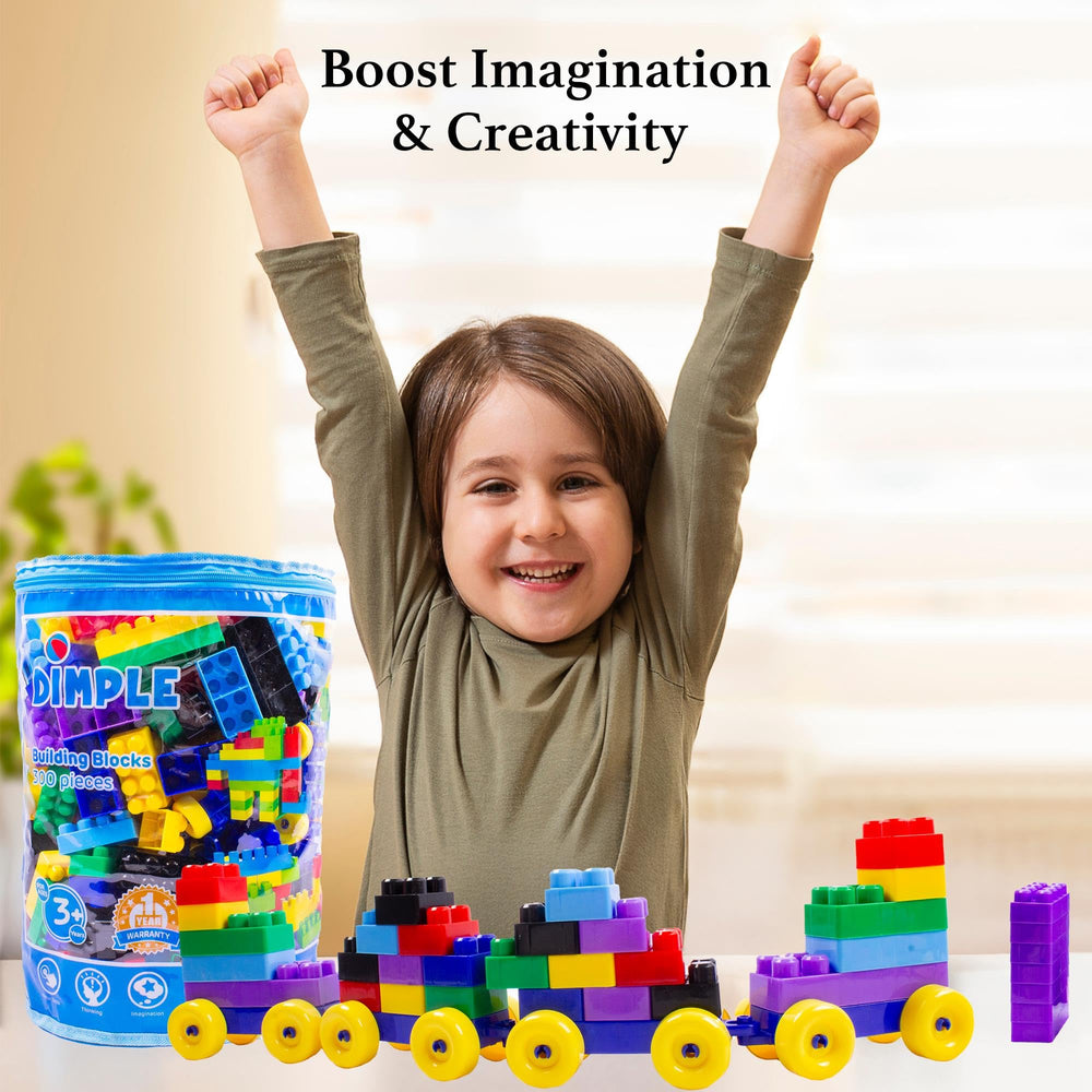 Dimple STEM play blocks spark imaginative problem solving