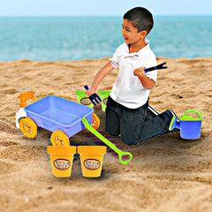 Dimple durable plastic tools resist wear from busy little hands.