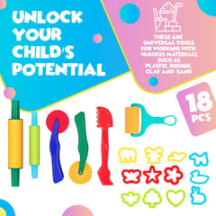 Durable DIMROM play dough tools designed for long-lasting classroom and home use