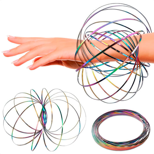 DIMROM Flow Ring Spinner color-change motion for calming focus during work