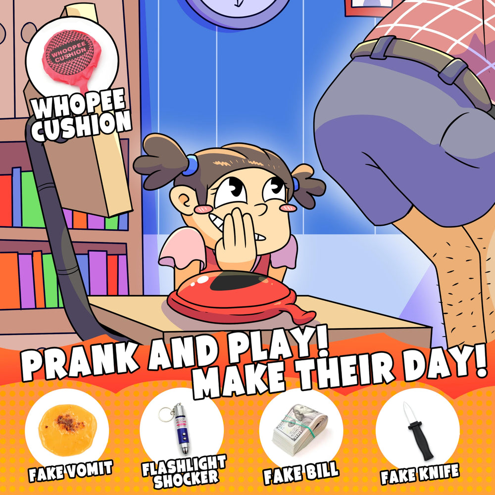 Dimrom Prank Kit family game night with laughs