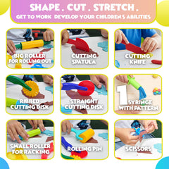 DIMROM compact set keeps craft corners tidy and ready for next project.