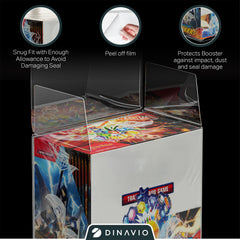 Dust and dirt shield helps keep boosters looking new.