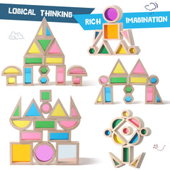 Dinhon Montessori toys supporting color recognition and fine motor skills