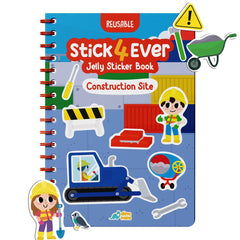 DINO MINI Stick4Ever jelly stickers on a window for mess-free play