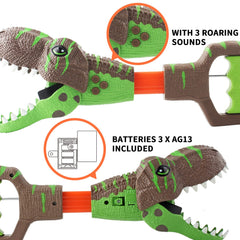 DINOBROS batteries included for immediate, mess-free setup and ongoing play.