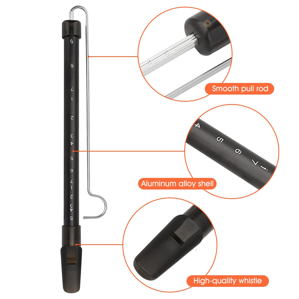 Dioche Slide Whistle tuning slide demonstrates smooth pitch control for beginners