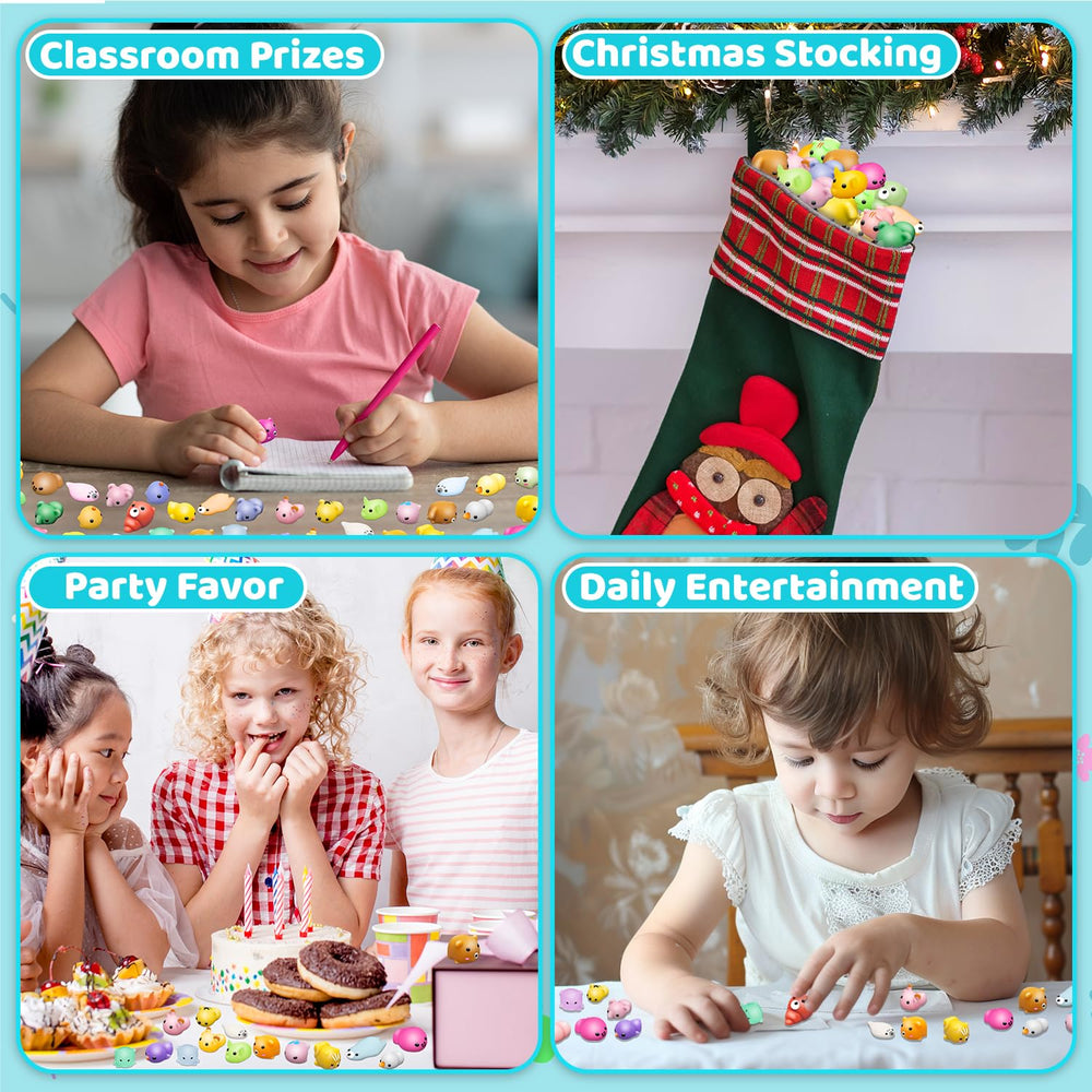 Dioju squishy toys bulk packaging, individually wrapped for gifting