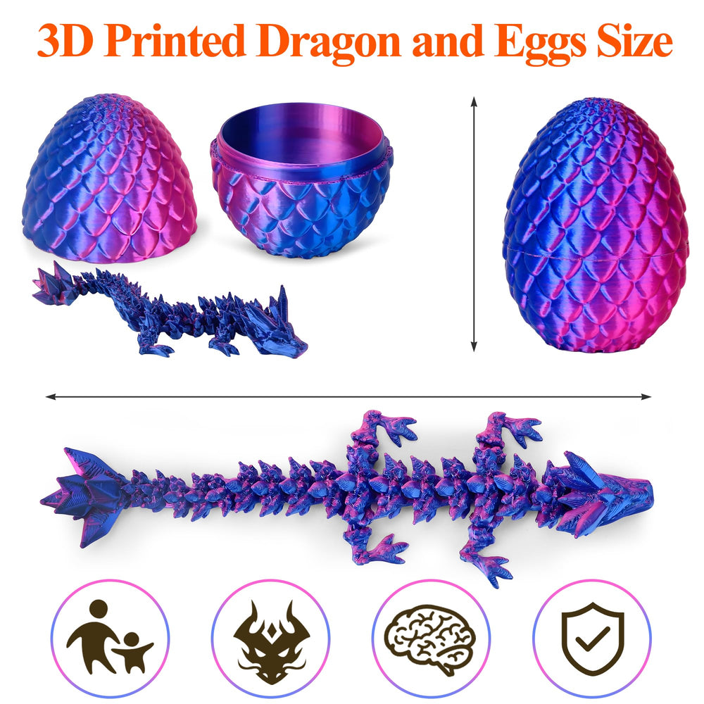 DIRMXRY colorful dragon decor, eye-catching addition to bedrooms or classrooms.