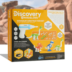 Discovery Dinosaur STEM toy encourages hands on exploration and design.