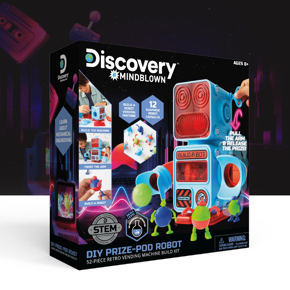 Discovery Prize-Pod instruction booklet makes DIY build approachable