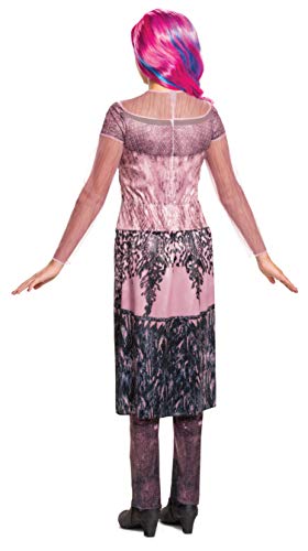 Disguise Audrey Descendants 3 half-skirt and mesh sleeves detail for a stylish look.