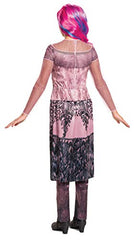Disguise Audrey Descendants 3 half-skirt and mesh sleeves detail for a stylish look.