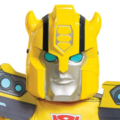 Disguise Bumblebee Muscle Costume shoulder pieces add authentic Transformer detail during role-play.