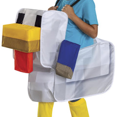 Disguise chicken jockey leg warmers create a cohesive leg illusion.