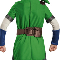 Disguise Deluxe Kid's Zelda boot covers finish the character silhouette