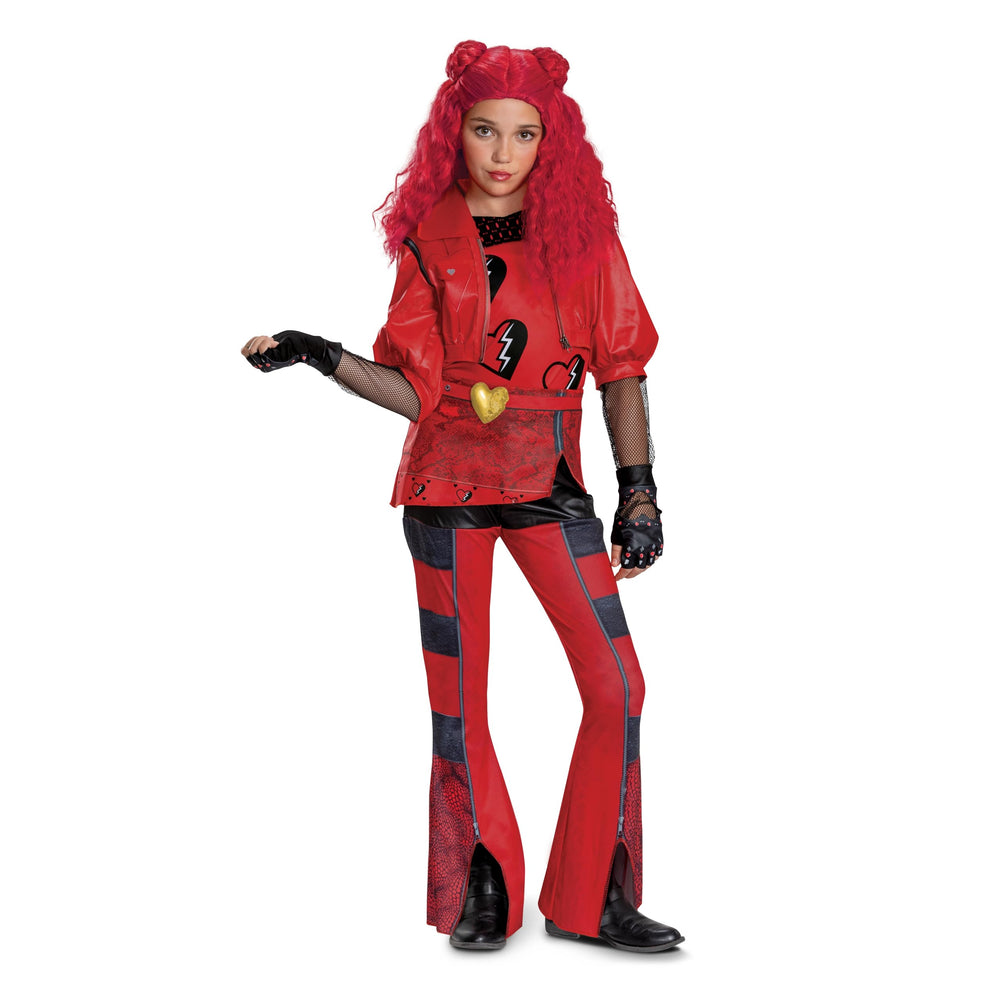 Disguise Descendants Red Deluxe jumpsuit full look for Halloween cosplay