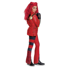 Disguise Descendants Red Deluxe pants with attached skirt offer versatile dress-up
