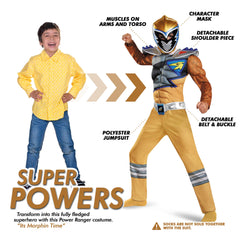 Disguise Dino Charge muscled torso detail boosts action-role play accuracy