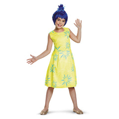 Disguise Inside Out Joy dress in bright colors for imaginative dress-up play