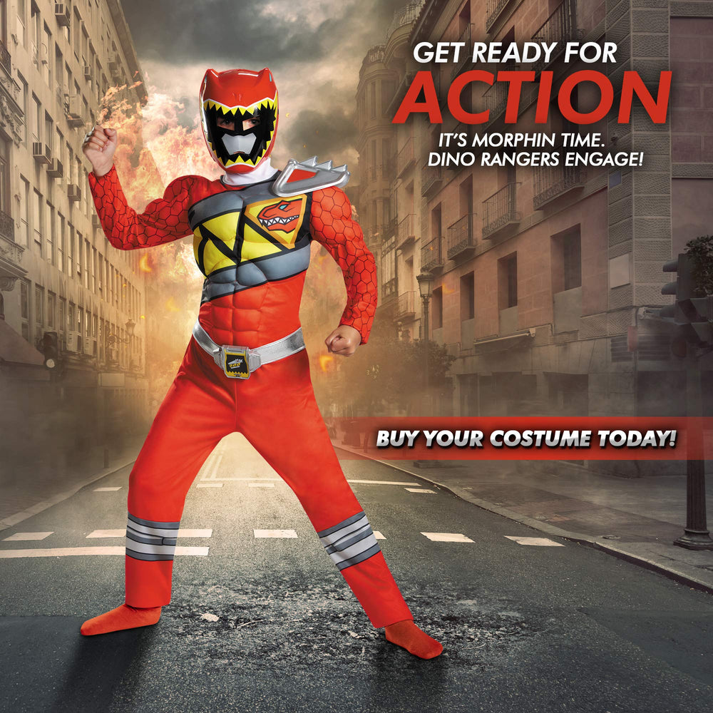Disguise official licensed Red Ranger logo confirms authentic branding