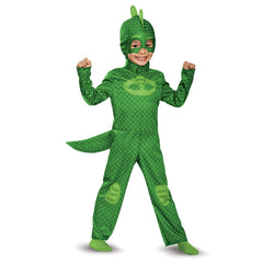 Disguise PJ Masks Gecko jumpsuit for toddlers with comfortable fabric and easy wear.