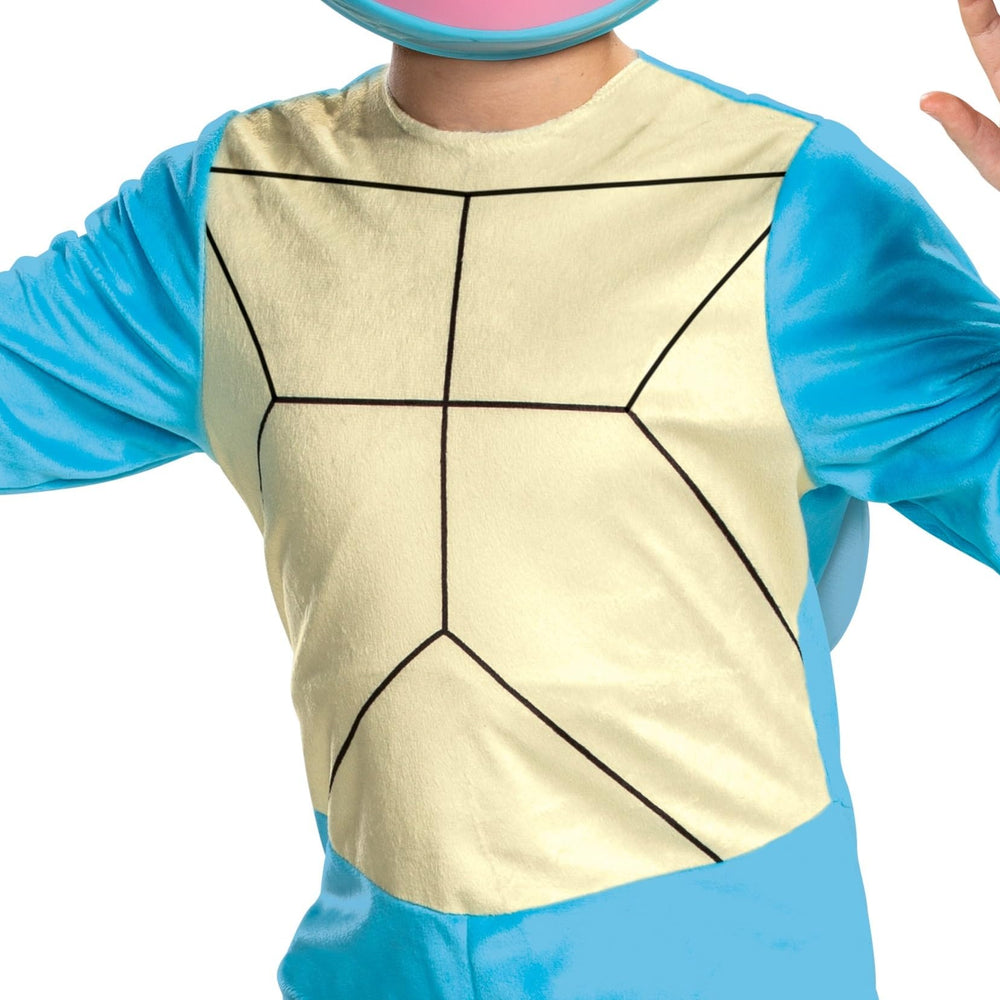 Disguise Pokemon Squirtle dress-up look; complete turtle character vibes for playtime